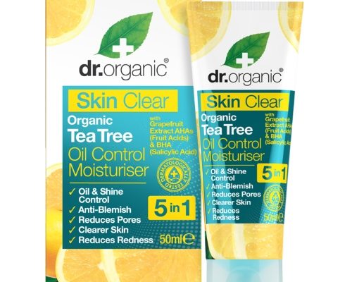 Crema Tea Tree acne Skin Clear Dr Organic