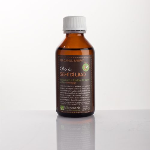 Olio di Semi di Lino BIO La Saponaria