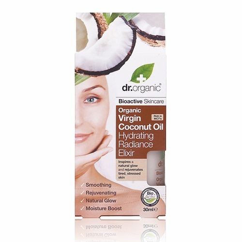 Siero viso idratante al Cocco Dr Organic