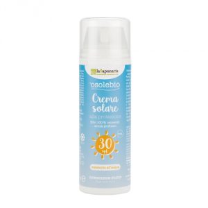 Crema solare 30 e 15 senza filtri chimici La Saponaria