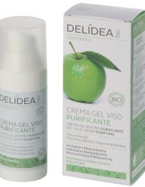 Crema gel viso purificante Mela e Bambù Delidea