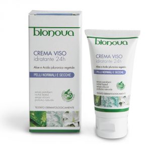 Crema viso idratante 24 h – Pelli normali e secche Bionova