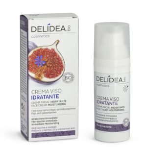 Crema viso idratante Fico e Uva Spina Delidea