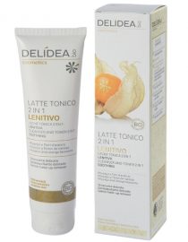 Latte tonico 2 in 1 lenitivo Physalis e Fiori d’Arancio Delidea