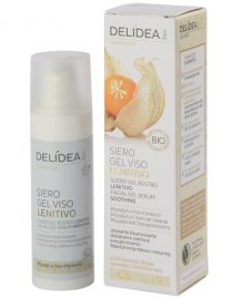 Siero gel viso lenitivo Physalis e Fiori d’Arancio Delidea