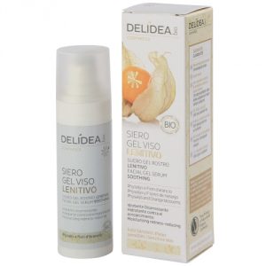 Siero gel viso lenitivo Physalis e Fiori d’Arancio Delidea