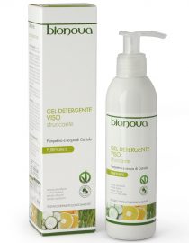 gel detergente viso struccante pompelmo e cetriolo bionova