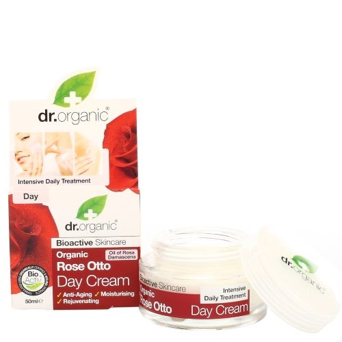 Crema viso giorno alla Rosa Damascena Dr Organic