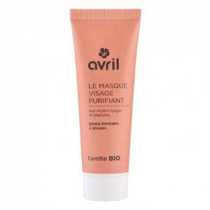 Maschera viso purificante Argilla Rossa e Bianca Avril