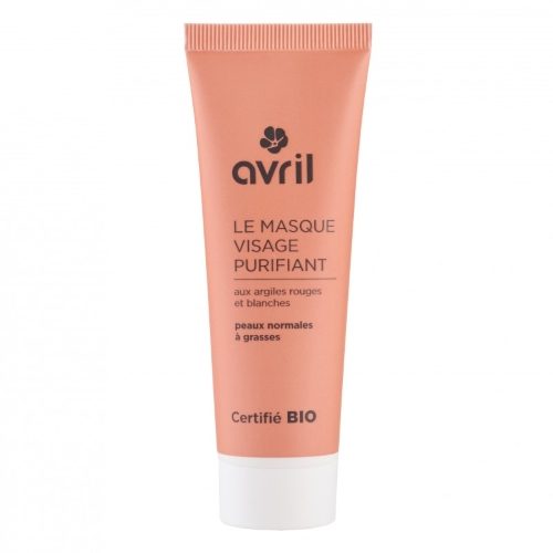 Maschera viso purificante Argilla Rossa e Bianca Avril