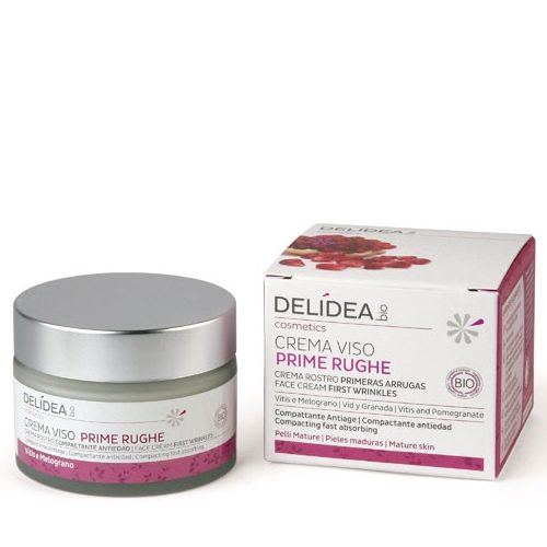 Crema viso Prime Rughe Vitis e Melograno Delidea