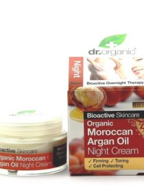 crema viso all'olio di argan notte dr organic