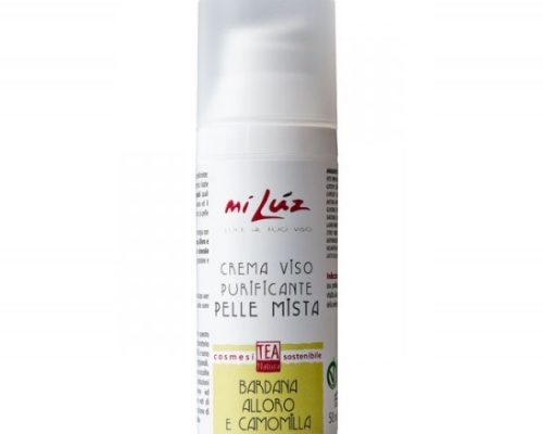 Crema viso purificante pelle mista