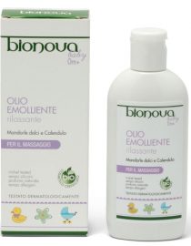 olio emolliente rilassante baby bionova