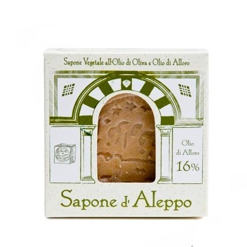 Sapone di Aleppo 16% Olio di Alloro