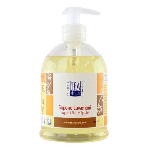 Sapone Lavamani Agrumi, Fiori e Spezie Tea Natura