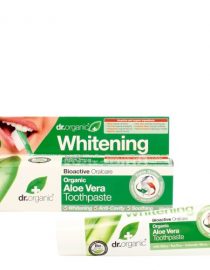 Dentifricio sbiancante all’Aloe Vera Dr Organic