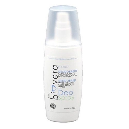 Deodorante spray con acqua di Salvia biologica