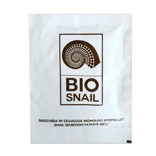 Maschera BIO in tessuto alla Bava di Lumaca Biosnail