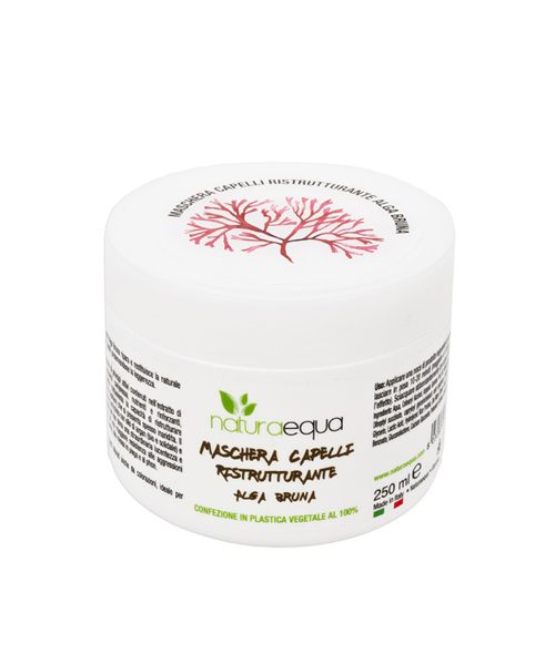 Maschera capelli ristrutturante con Alga Bruna