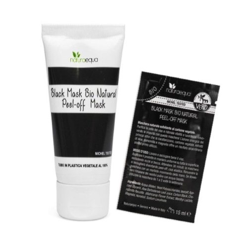 Black Mask BIO Peel Off al Carbone Vegetale Naturaequa