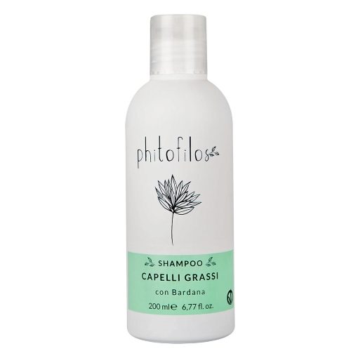 Shampoo capelli grassi con Bardana Phitofilos