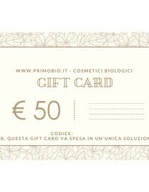 Gift Card 50 euro – Buono Regalo PrimoBio