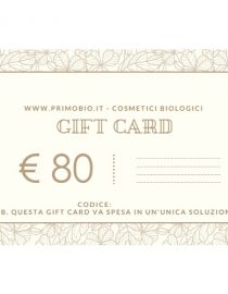 Gift Card 80 euro – Buono Regalo PrimoBio
