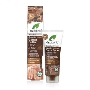 Crema per Mani e Unghie al Burro di Cacao Dr Organic