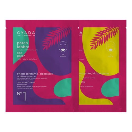 Patch labbra Gyada Cosmetics in 2 versioni