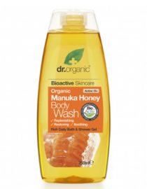 bagnodoccia con miele di manuka dr organic