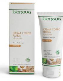 Crema corpo fluida idratante Aloe e Olio di Argan Bionova