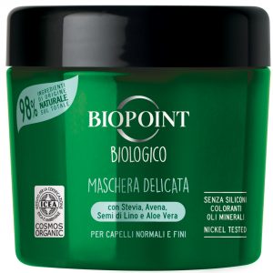 Maschera delicata con Stevia, Avena, Semi di Lino e Aloe Vera