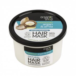 Maschera capelli Argan & Amla Organic Shop