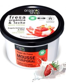 Mousse corpo Fragola & Latte Organic Shop Organic Shop