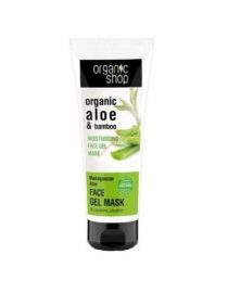 Maschera viso idratante Aloe & Bamboo Organic Shop