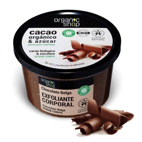 Scrub corpo Cioccolato Belga Organic Shop
