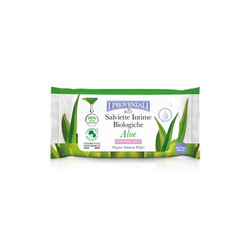 Salviette intime biologiche Aloe I Provenzali