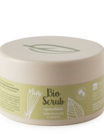 Bio scrub equosolidale lemongrass e menta la saponaria