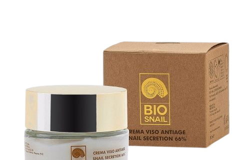 Crema viso anti age Bava di Lumaca al 66% Biosnail