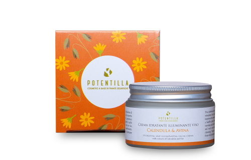 Crema idratante illuminante viso Potentilla