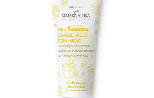 Gel capelli ravviva ricci con Miele Maternatura