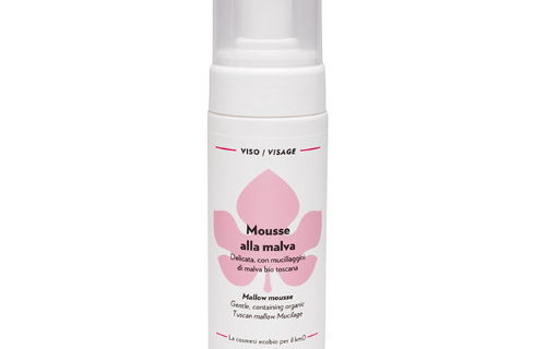 Mousse detergente alla Malva Biofficina Toscana