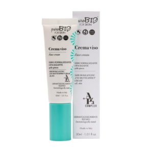 Crema viso sebo-normalizzante opacizzante PuroBio