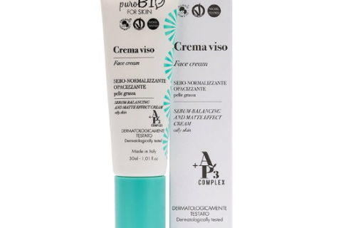 Crema viso sebo-normalizzante opacizzante PuroBio