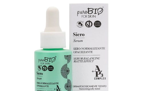 Siero viso sebo-normalizzante opacizzante PuroBio