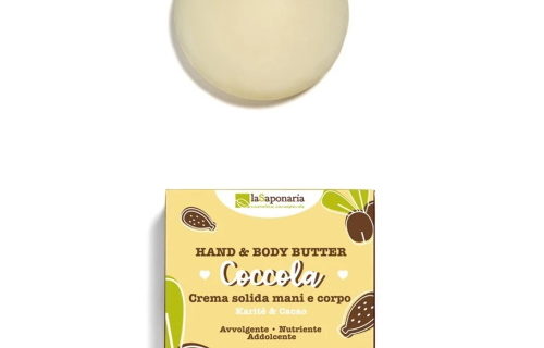 Crema solida mani e corpo Coccola La Saponaria