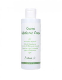 Crema esfoliante corpo con microsfere vegetali di Jojoba Antos