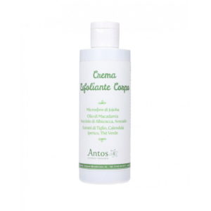 Crema esfoliante corpo con microsfere vegetali di Jojoba Antos