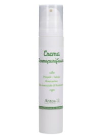 Crema viso dermopurificante per pelli grasse Antos